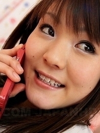 Fuwari masturbates on the phone Fuwari masturbates on the phone