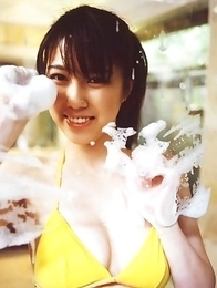 Beautiful gravure angel melts the scene in her bikini at a beach Beautiful gravure angel melts the scene in her bikini at a beach