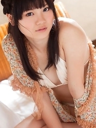 Ai Eikura with hot ass in thong covers her juicy boobies Ai Eikura with hot ass in thong covers her juicy boobies
